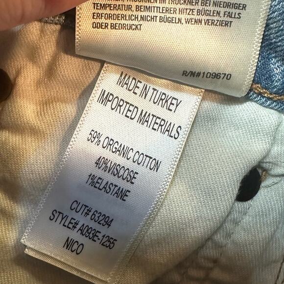 NWOT AGOLDE Nico High Rise Slim Jean - Picture 6 of 6